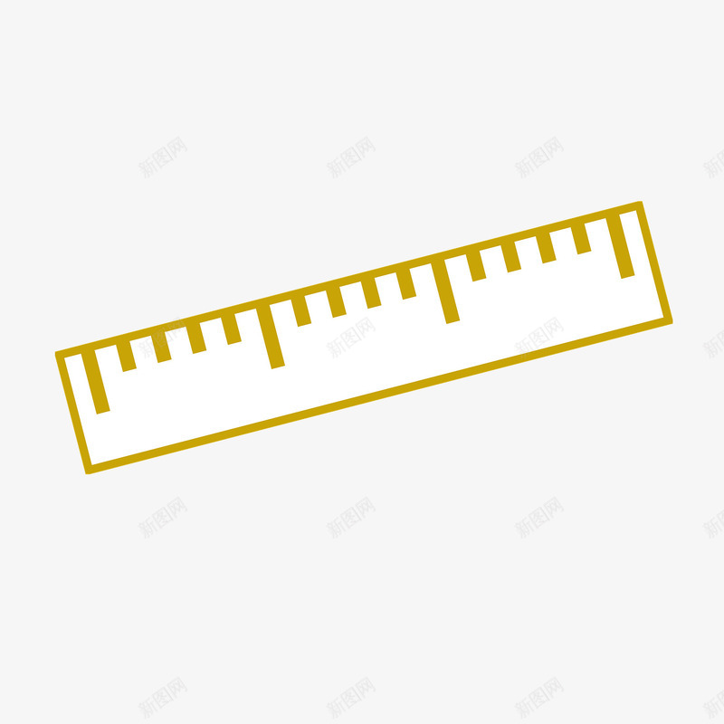 黄色手绘的刻度尺png免抠素材_新图网 https://ixintu.com 刻度尺 手绘刻度尺 手绘直尺 直尺 量尺 黄色刻度尺