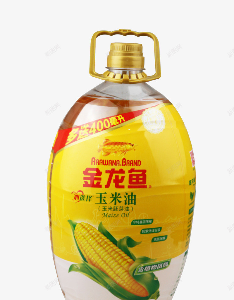 金龙鱼玉米胚芽油5L送400mlpng免抠素材_新图网 https://ixintu.com 5L 大桶油 玉米油 金龙鱼