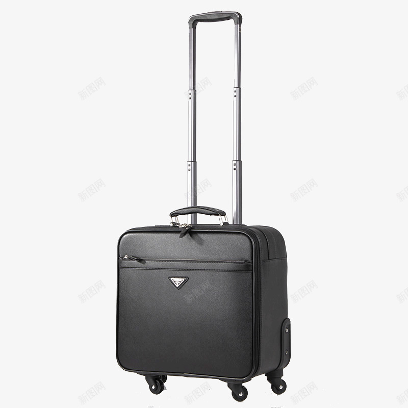 商务拉杆箱png免抠素材_新图网 https://ixintu.com 万向轮行李箱 出差旅行包 登机电脑皮箱 短途拉杆箱