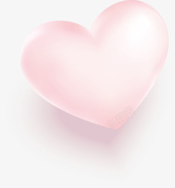 粉红浪漫粉色心形气球高清图片