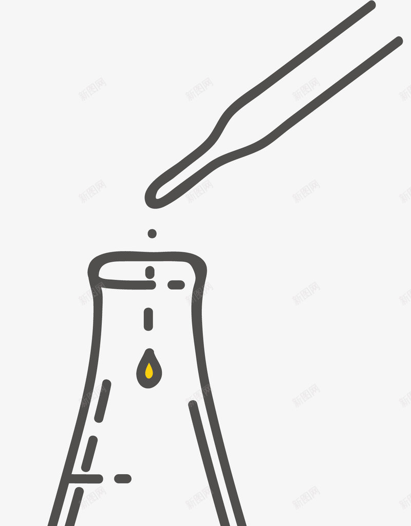 试剂卡通玻璃瓶png免抠素材_新图网 https://ixintu.com 卡通瓶子 卡通风格 玻璃瓶 矢量玻璃瓶 试剂 锥形玻璃瓶 锥形瓶