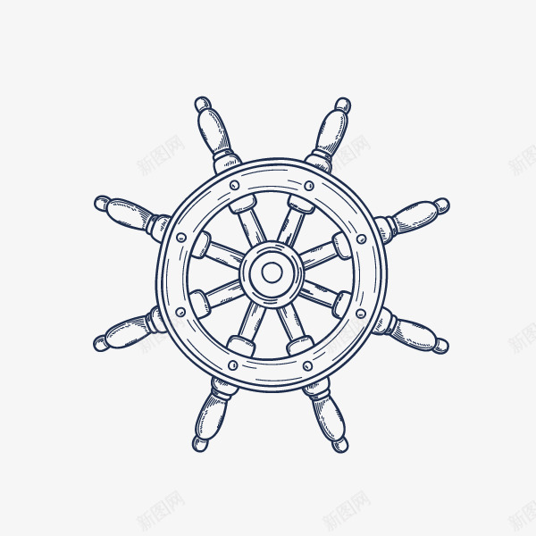 线描复古航海船舵方向盘png免抠素材_新图网 https://ixintu.com 复古 掌舵 文艺 方向盘 航海 舵 船尾舵 船舵 装饰 轮船方向盘