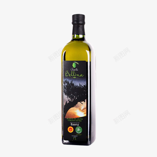 欧盟PDO橄榄油png免抠素材_新图网 https://ixintu.com 产品实物 安全食品 橄榄 瓶装 绿色健康