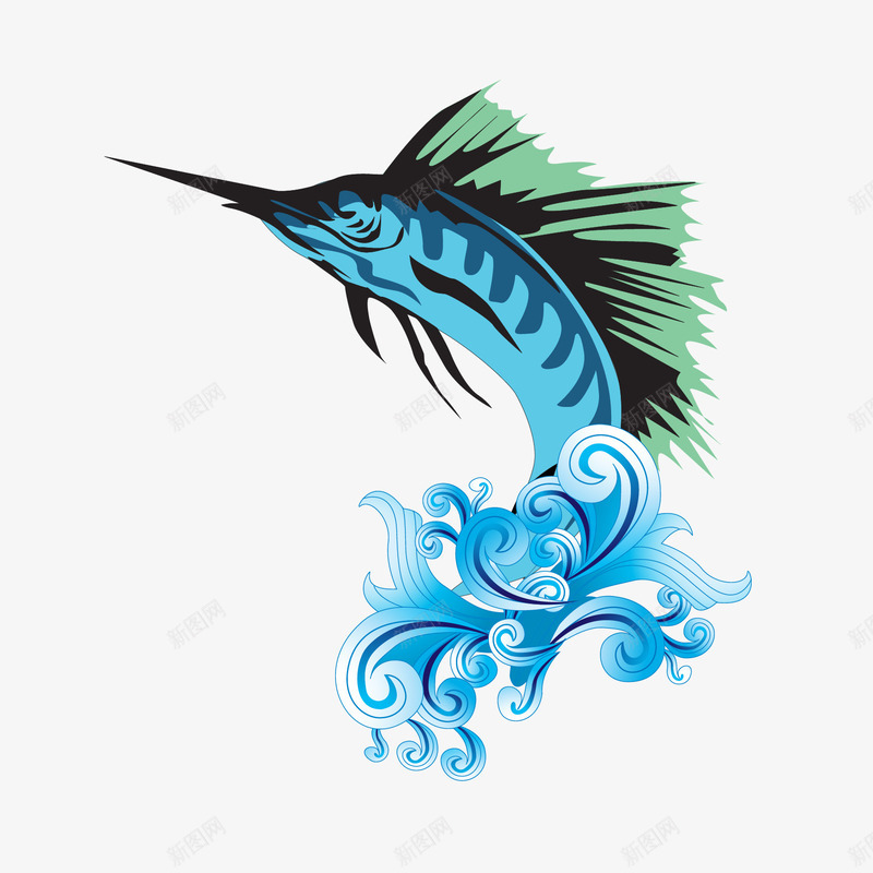 海生物png免抠素材_新图网 https://ixintu.com 大海生物 海底动物 海马