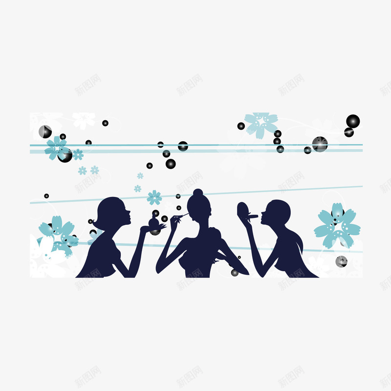 手绘图案时尚女性png免抠素材_新图网 https://ixintu.com 人物卡通 化妆品海报 化妆品海报素材 手绘图案时尚女性 美女 都市女郎