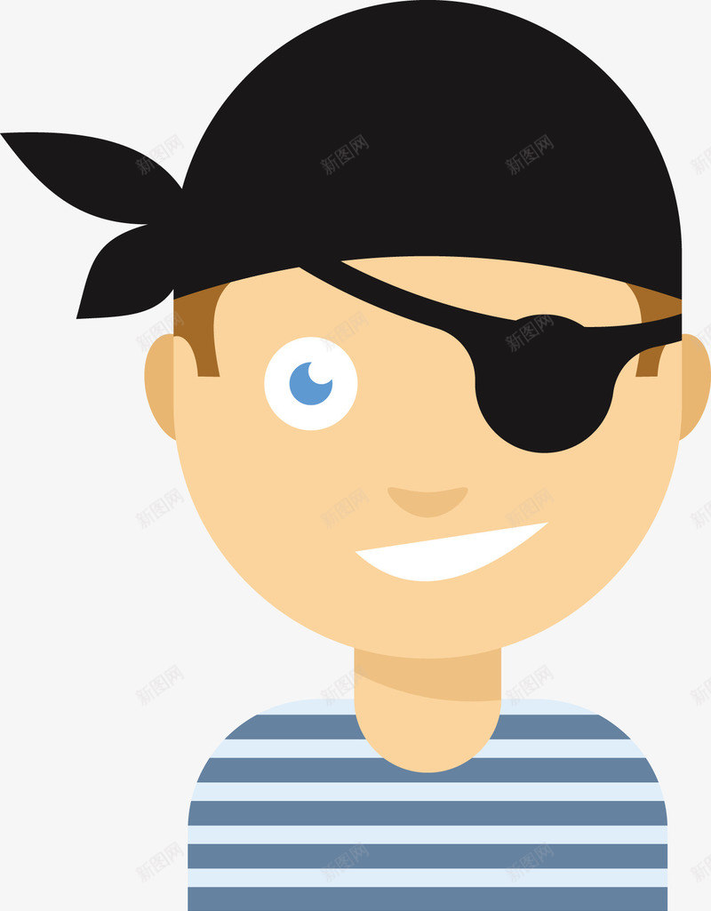 一个带着黑色眼罩的男孩png免抠素材_新图网 https://ixintu.com 一个男孩 戴眼罩 戴眼罩的男孩 男孩PNG 眼罩PNG 矢量男孩 黑色眼罩