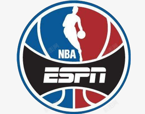 红蓝色篮球NBALOGO图标png_新图网 https://ixintu.com LOGO NBA 篮球 篮球LOGO 篮球贴纸 红色 蓝色 运动