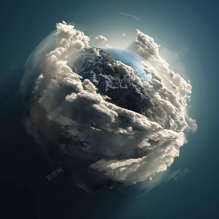 超高炫酷地球png免抠素材_新图网 https://ixintu.com 地球 星空 浩瀚 炫酷背景 空洞 背景 虚幻