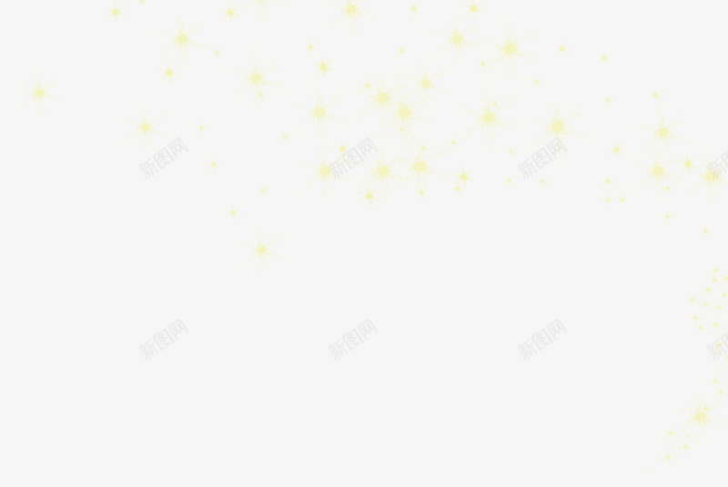 不规则黄色光效萤火虫夜晚png免抠素材_新图网 https://ixintu.com 不规则 夜晚 色光 萤光 萤火虫