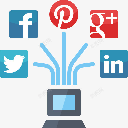 连接网络营销笔记本电脑管理网络png免抠素材_新图网 https://ixintu.com Connection SEO internet laptop management marketing network online seo soci 在线营销 笔记本电脑 管理 网络 网络营销 连接