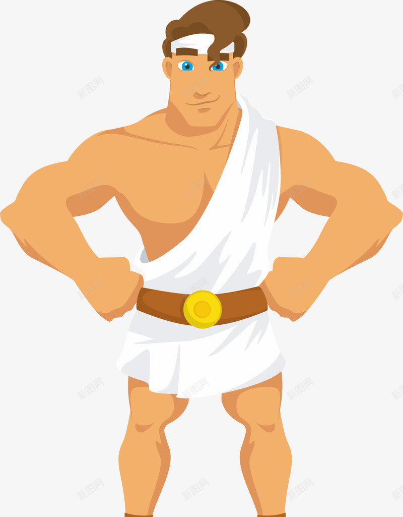 微笑强壮肌肉男孩png免抠素材_新图网 https://ixintu.com 健康 健身房 强壮男人 强身健体 肌肉男孩 运动健身 锻炼