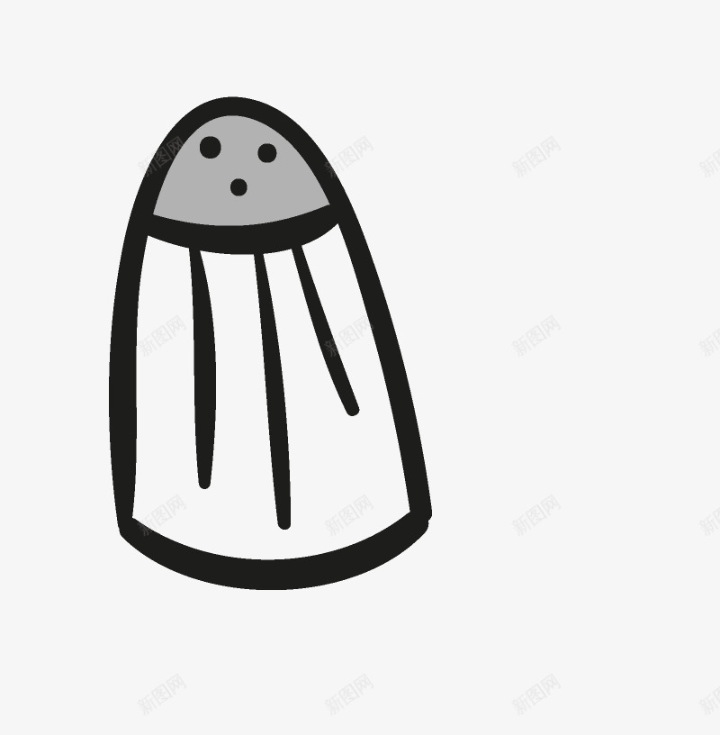 调料瓶手绘简笔画png免抠素材_新图网 https://ixintu.com 厨房用品 圆孔 塑料瓶 手绘图 调味品 调料瓶
