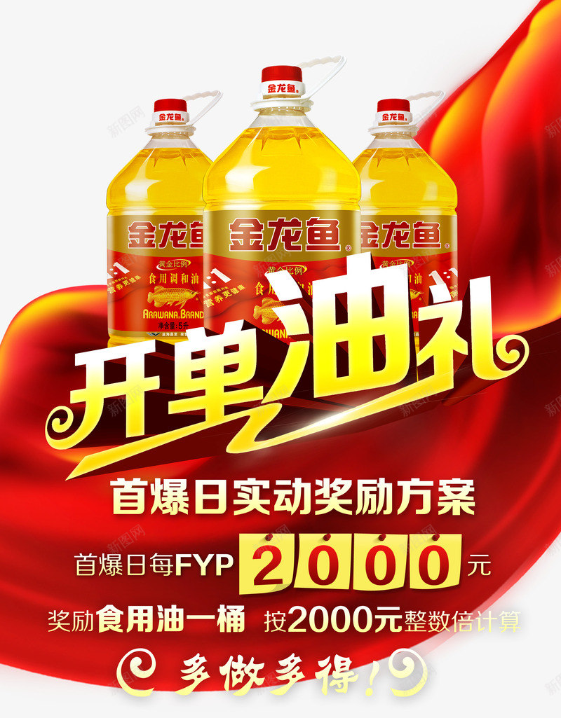 开单油礼png免抠素材_新图网 https://ixintu.com 产品实物 花生油 金龙鱼 食用油