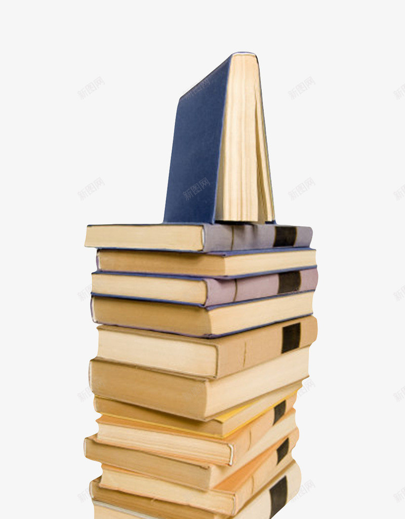 蓝色书本立在一叠书实物png免抠素材_新图网 https://ixintu.com 一叠书 一大叠书 书本 书籍 叠着 堆叠 堆叠效果 学习 学校 层叠 打开 效果 教科书 智慧 知识 立着 竖着 纸 阅读