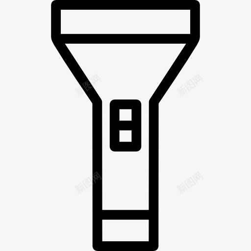 手电筒图标png_新图网 https://ixintu.com 光 工具和用具 手电筒 照明