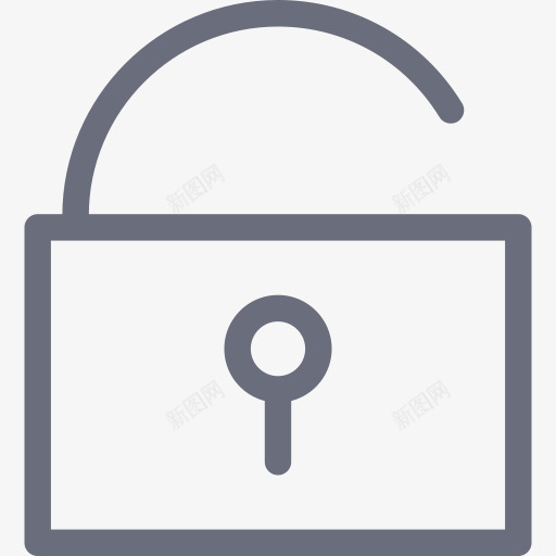 锁打开开的保护安全安全解锁ma图标png_新图网 https://ixintu.com Lock open opened protection safety security unlocked 保护 安全 开的 打开 解锁 锁