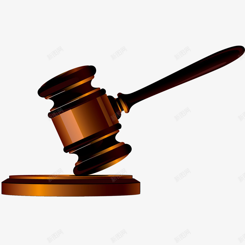 棕色拍卖锤png免抠素材_新图网 https://ixintu.com 拍卖 棕色 法官 法律 锤