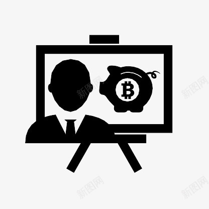 比特币演讲安全猪TheBitcoinIcons图标png_新图网 https://ixintu.com bitcoin pig presentation safe 姣旂壒甯 婕旇 瀹夊叏 鐚