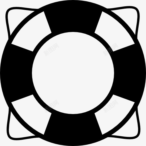 Lifebuoy图标png_新图网 https://ixintu.com 基本图标 安全 工具 工具和器具 救生员 救生圈 流动