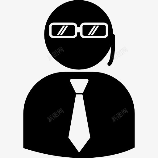 安全剂与脚穿西装打领带图标png_新图网 https://ixintu.com 人 保护 安全 安全代理 安全的人 耳机 西装和领带