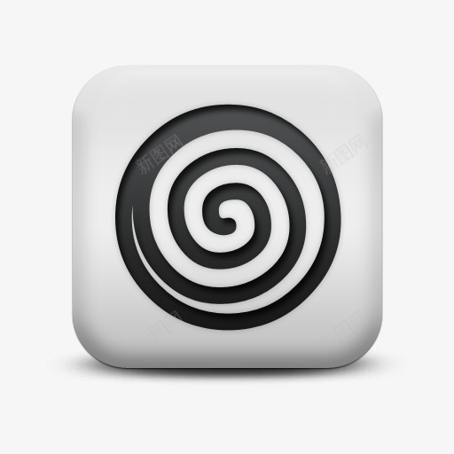 磨砂白广场图标符号形状螺旋符号png_新图网 https://ixintu.com icon matte shapes spiral square symbols white 图标 广场 形状 白 磨砂 符号 螺旋