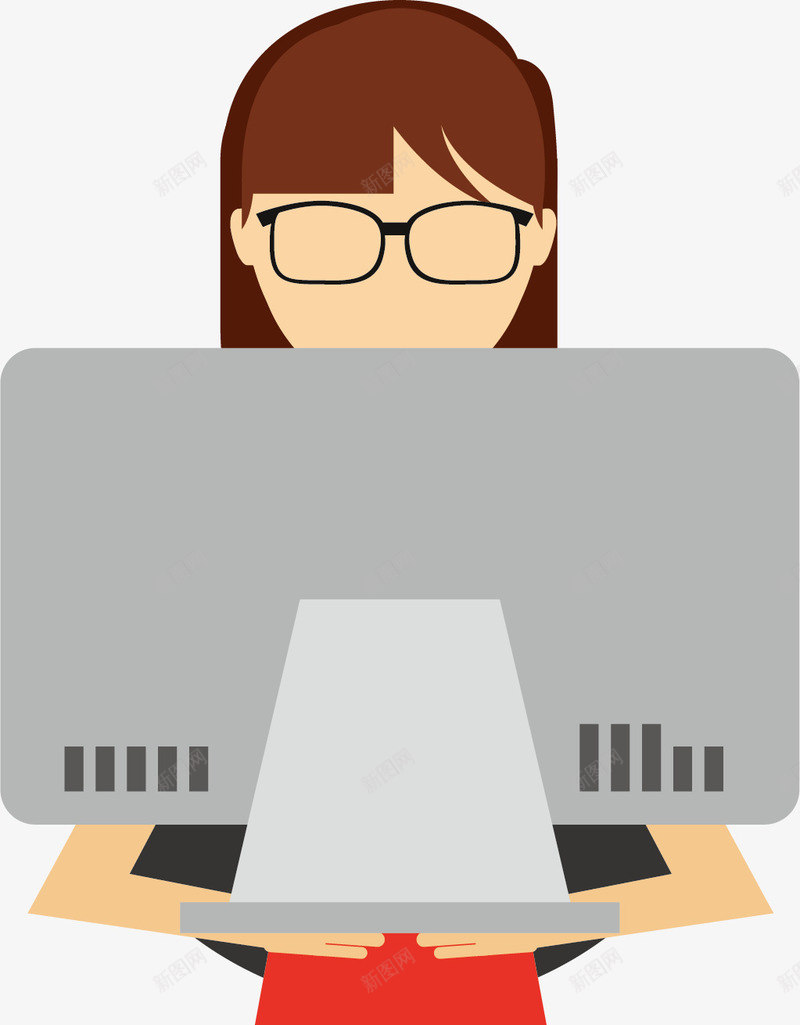女士玩电脑图标png_新图网 https://ixintu.com 3C电脑节 3C电脑节LOGO 京东3C电脑节 京东三月电脑节 创意电脑节 电脑节 金秋电脑节