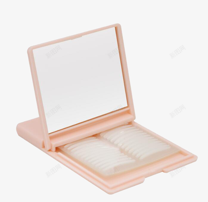 双眼皮贴和镜子png免抠素材_新图网 https://ixintu.com 产品实物 化妆用品 双眼皮 双眼皮贴 镜子