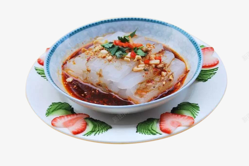 四川客家小吃伤心凉粉png免抠素材_新图网 https://ixintu.com 凉拌菜 凉粉 四川小吃 客家小吃 红油 花生碎 辣椒 餐饮素材