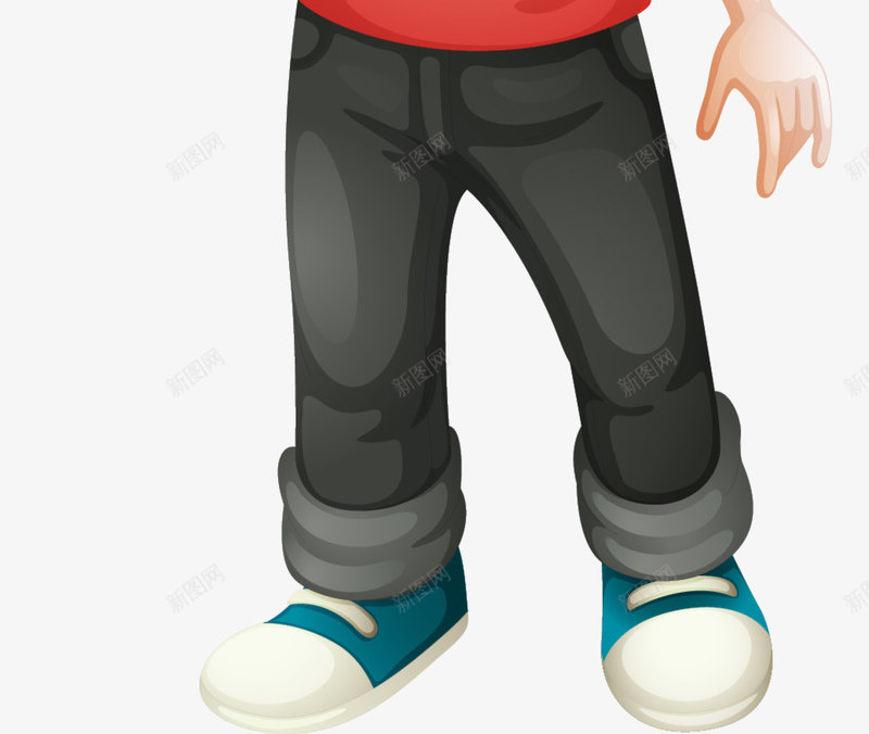 站立不动的帅气男孩png免抠素材_新图网 https://ixintu.com 卡通男孩 帅气男孩 开心 短发男孩 站立不动 笑脸