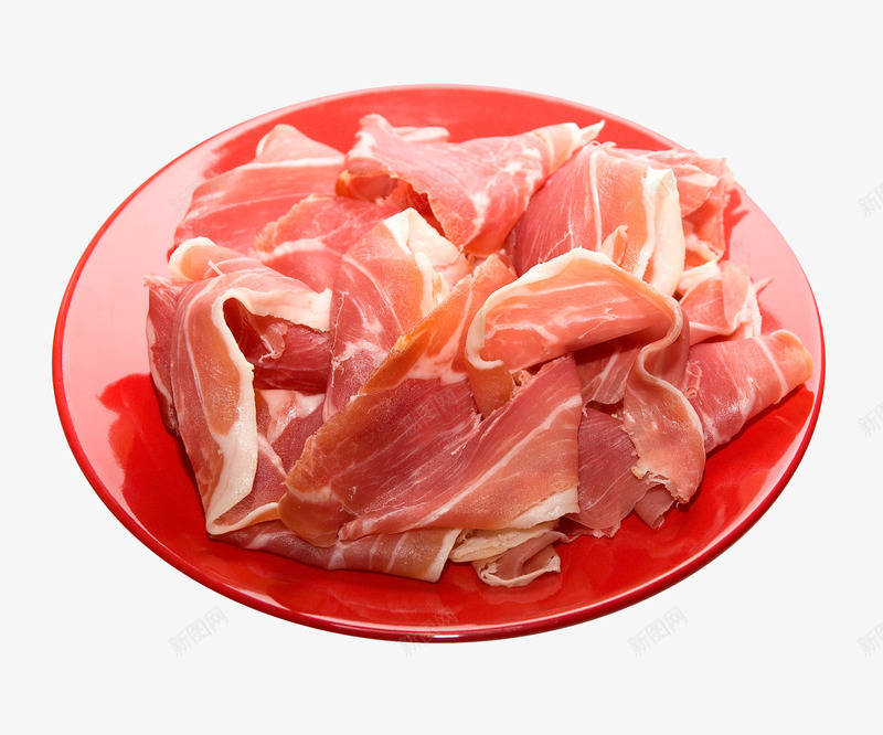 火腿肉片png免抠素材_新图网 https://ixintu.com 一盘肉干 午餐 实物 火腿 火腿肉片 牛肉干 肉干肉脯