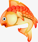 卡通海报海底小鲤鱼png免抠素材_新图网 https://ixintu.com 卡通 海底 海报 鲤鱼