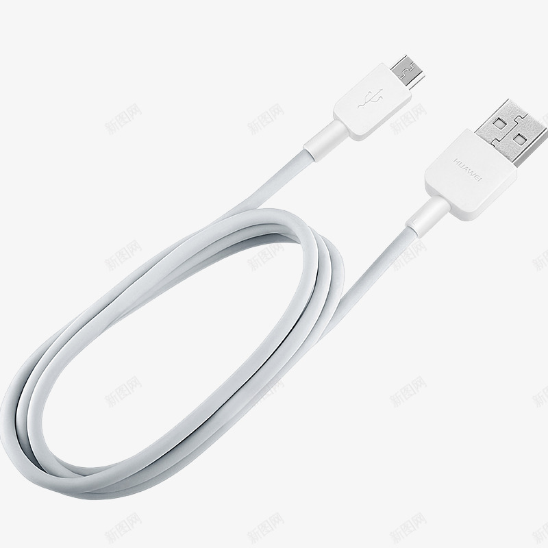 通用数据线png免抠素材_新图网 https://ixintu.com 1米 Huawei华为 MicroUSB 产品实物 华为标志 安卓 通用数据线免抠PNG