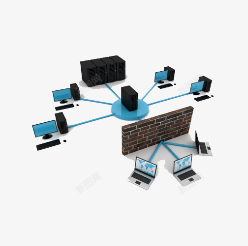 网络防火墙png免抠素材_新图网 https://ixintu.com png png图片 互联网 免抠 免抠素材 网络安全 联网 防火墙