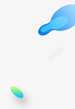 蓝色透明主页装修png免抠素材_新图网 https://ixintu.com 主页 蓝色 装修 透明