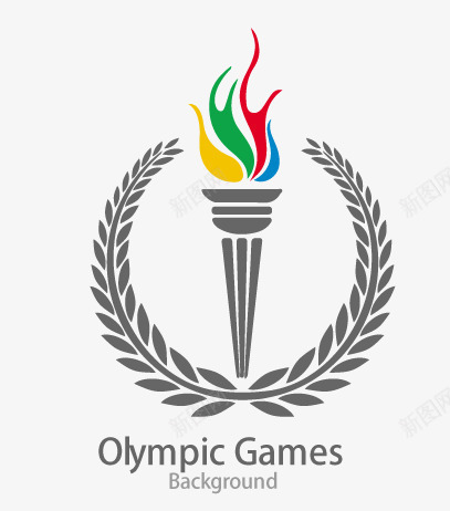 奥运圣火png免抠素材_新图网 https://ixintu.com 圣火 奥林匹克 奥运会 火炬