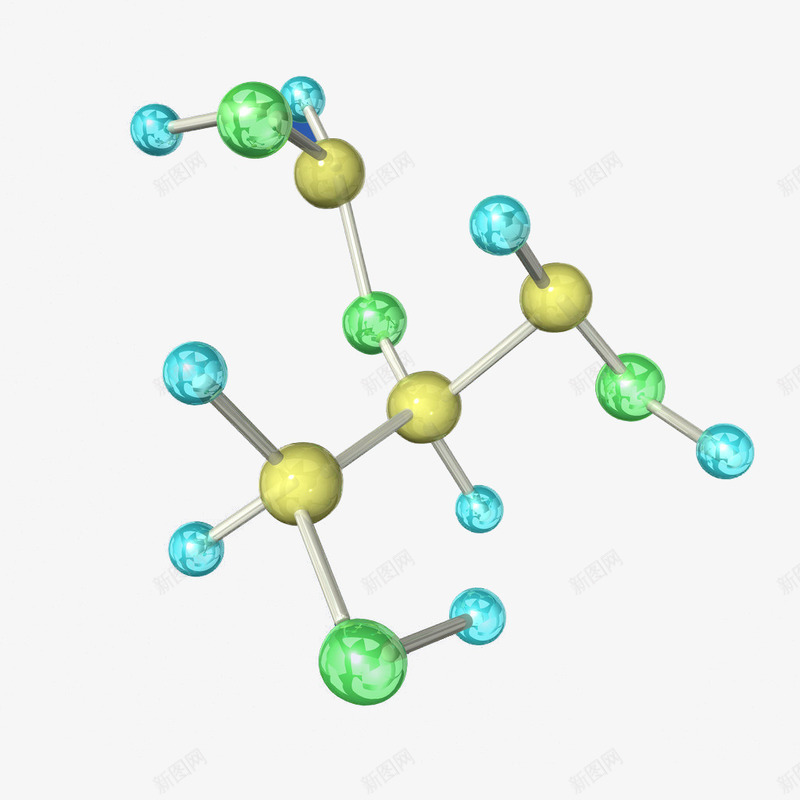 分子式结构png免抠素材_新图网 https://ixintu.com 分子式 化学 球体 连接