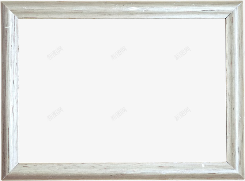 银白色复古相框png免抠素材_新图网 https://ixintu.com 复古相框 复古风 木质相框 相框 银白色