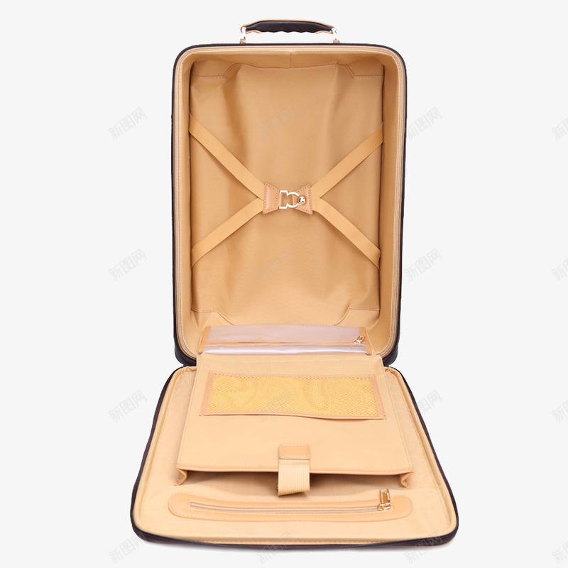 商务旅行箱png免抠素材_新图网 https://ixintu.com 万向轮牛皮箱 产品实物 商务旅行箱 打开的皮箱 打开行李箱 拉杆箱 拉皮箱 登机箱 行李箱