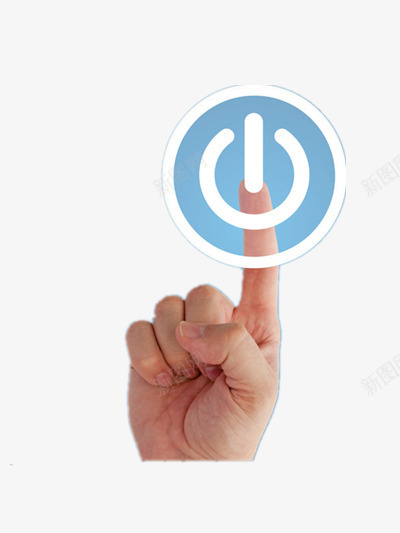 开关png免抠素材_新图网 https://ixintu.com 商业 手指 科技 触摸式开关 金融
