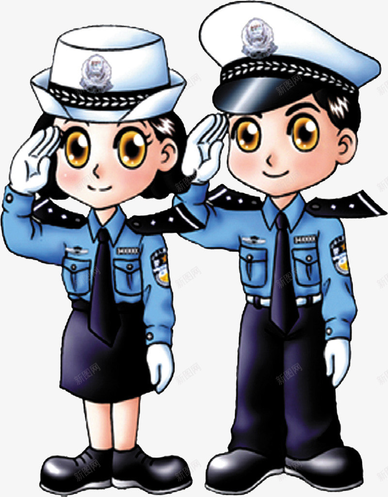 警察png免抠素材_新图网 https://ixintu.com 公务员 公安 执法员 警察