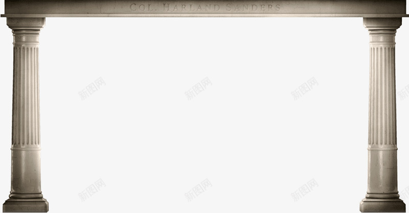 白色罗马柱子背景png免抠素材_新图网 https://ixintu.com 柱子 白色 罗马 背景