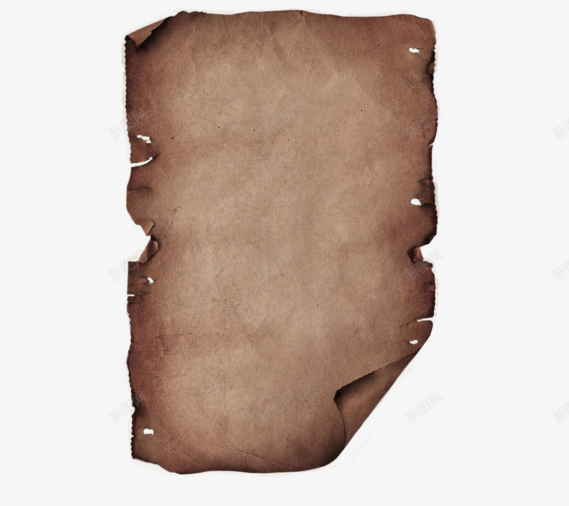 棕色简约牛皮纸边框纹理png免抠素材_新图网 https://ixintu.com 免抠PNG 棕色 牛皮纸 简约 边框纹理