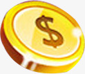 闪亮金币卡通双11png免抠素材_新图网 https://ixintu.com 11 卡通 金币 闪亮