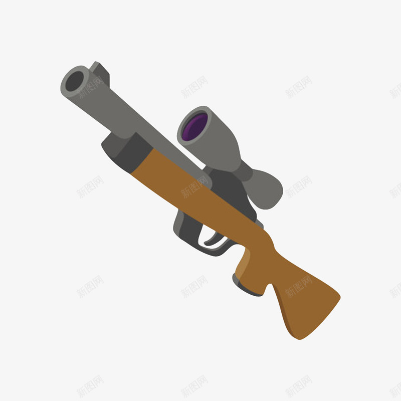 棕色危险武器手枪卡通png免抠素材_新图网 https://ixintu.com 免扣 免费下载 危险品 手抢 枪 毒品 走私品 违禁品