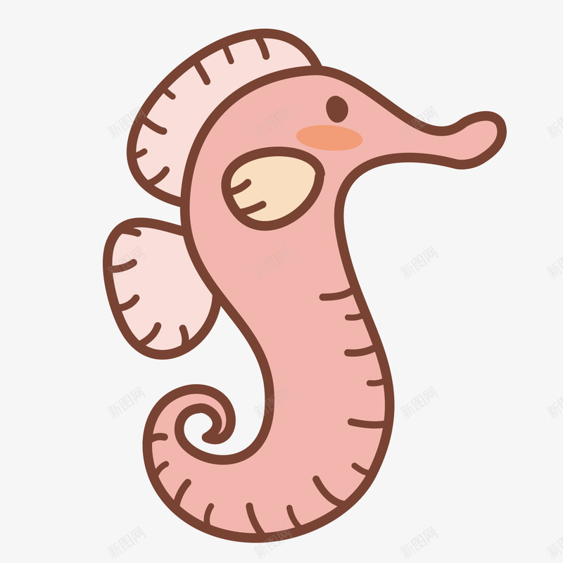 卡通海底生物png免抠素材_新图网 https://ixintu.com 卡通 海底生物 海洋 鱼 鱼类