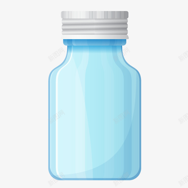 卡通矿泉水水瓶饮料瓶装饰png免抠素材_新图网 https://ixintu.com 卡通简约纯净水水瓶 塑料容器 水 海报设计 矿泉水 矿泉水瓶 纯净水 饮料瓶子