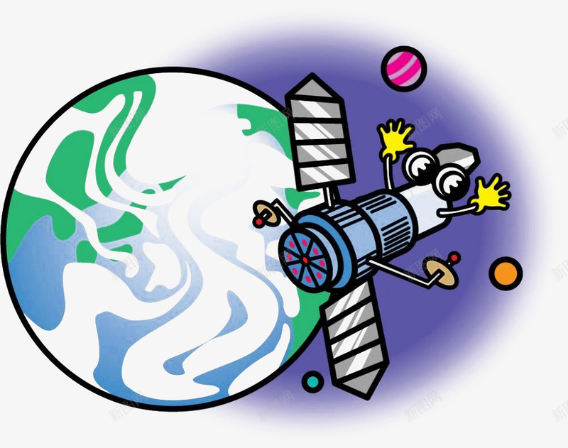 中国航天png免抠素材_新图网 https://ixintu.com 创意 太空 神舟飞船 科技