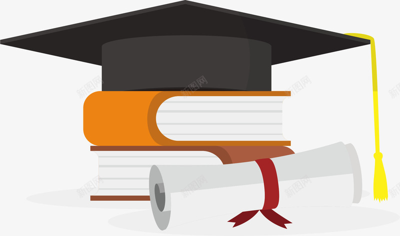 学校毕业季学士帽矢量图ai免抠素材_新图网 https://ixintu.com 学位 学士学位 学士帽 学校毕业 毕业 毕业季 毕业证 矢量png 矢量图