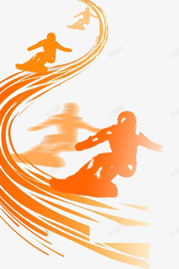 滑板炫酷运动png免抠素材_新图网 https://ixintu.com 极限运动 滑板 炫酷运动 黄色