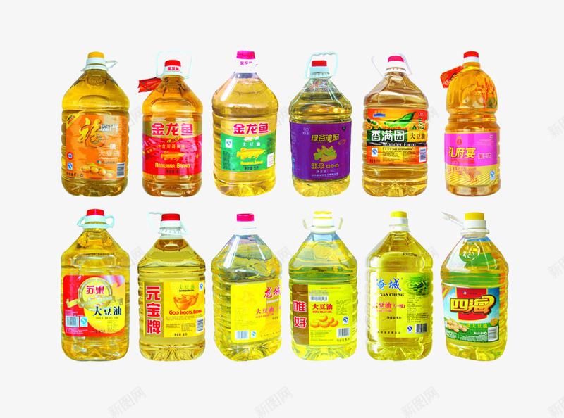 食用油png免抠素材_新图网 https://ixintu.com 产品实物 橄榄油 油 油桶 玉米油 花生油 食用油